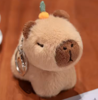 Cute Capybara Bag Keychain Doll