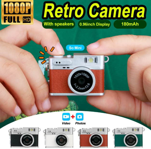 1080P Retro Digital Pocket Camera