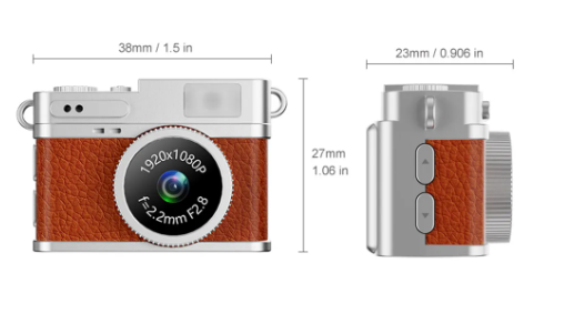 1080P Retro Digital Pocket Camera