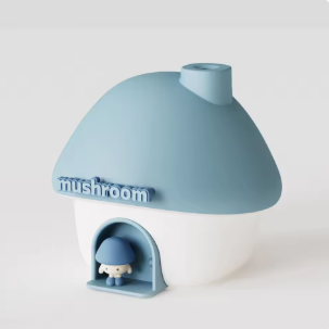 Cute Mushroom House Humidifier & Lighting