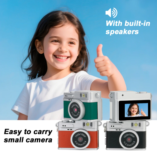 1080P Retro Digital Pocket Camera