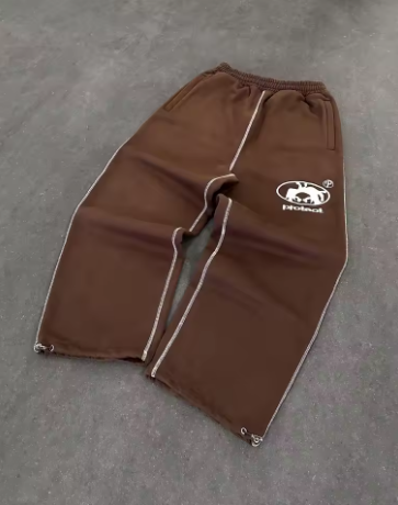 PROTECT Loose Fit Embroidered Sweatpants for Men and Women