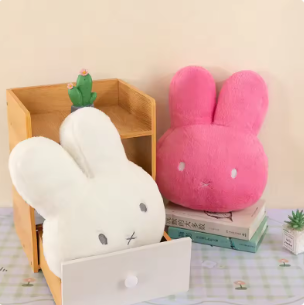 Kawaii Miffy doll, decorative pillow