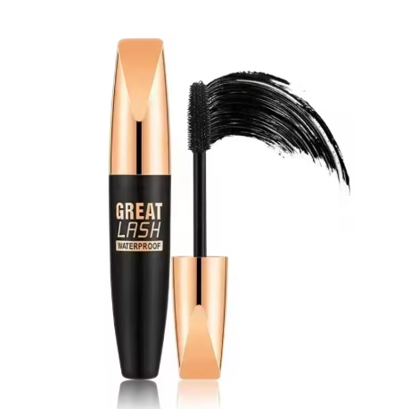 Long-Lash Mascara for Women - Waterproof Black Eyelashes, Korean Silky Extension Makeup