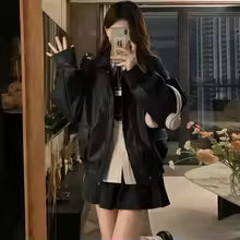 Ancola Red Genuine Leather Short Jacket