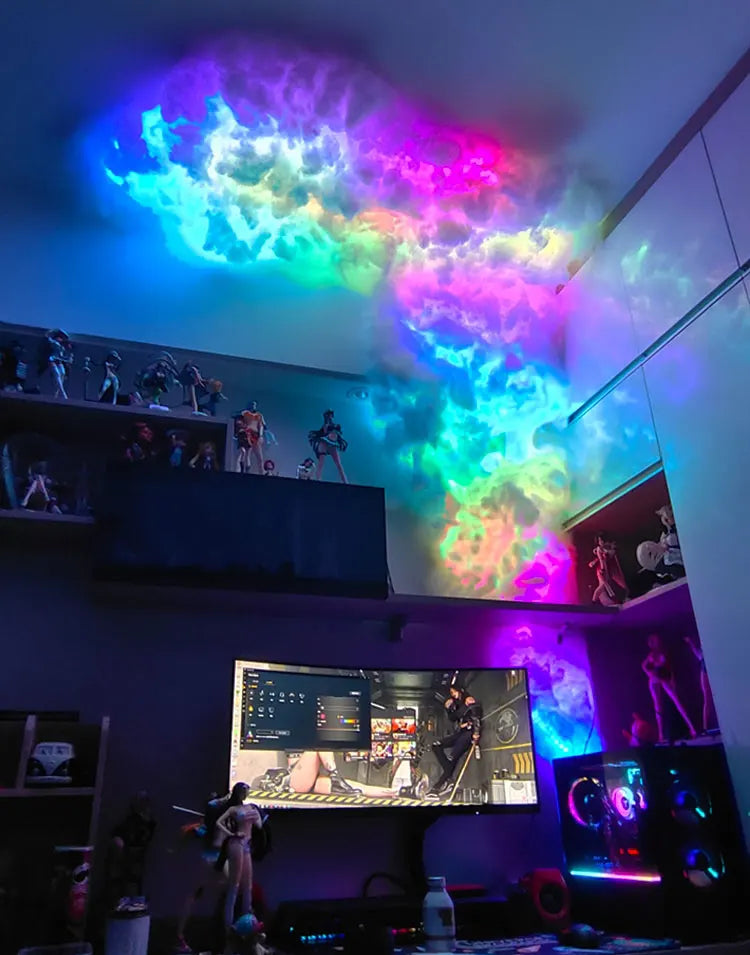 DIY Thunder Cloud LED Strip Light