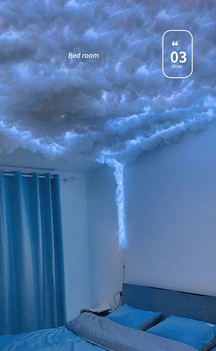 DIY Thunder Cloud LED Strip Light