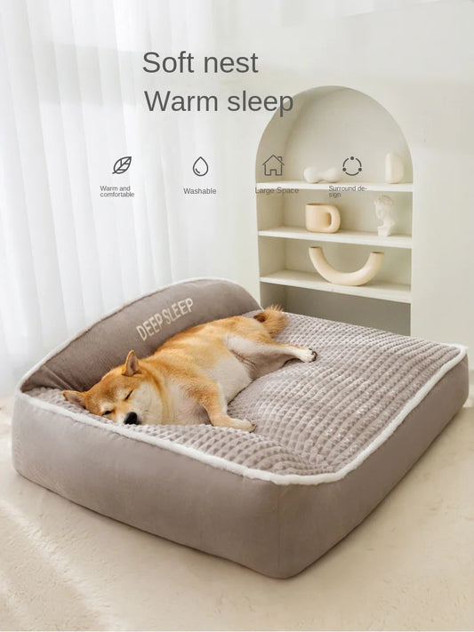 Premium quality warm and soft pet bed