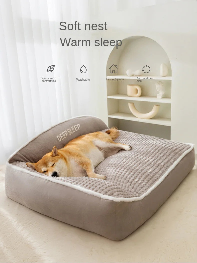 Premium quality warm and soft pet bed