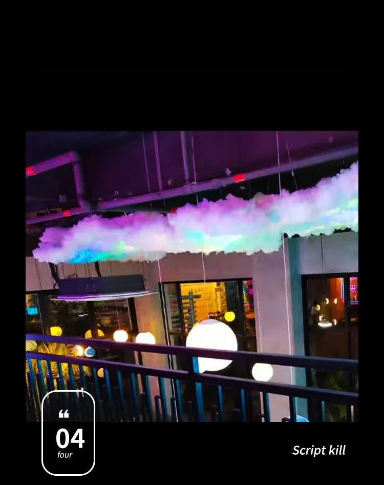 DIY Thunder Cloud LED Strip Light