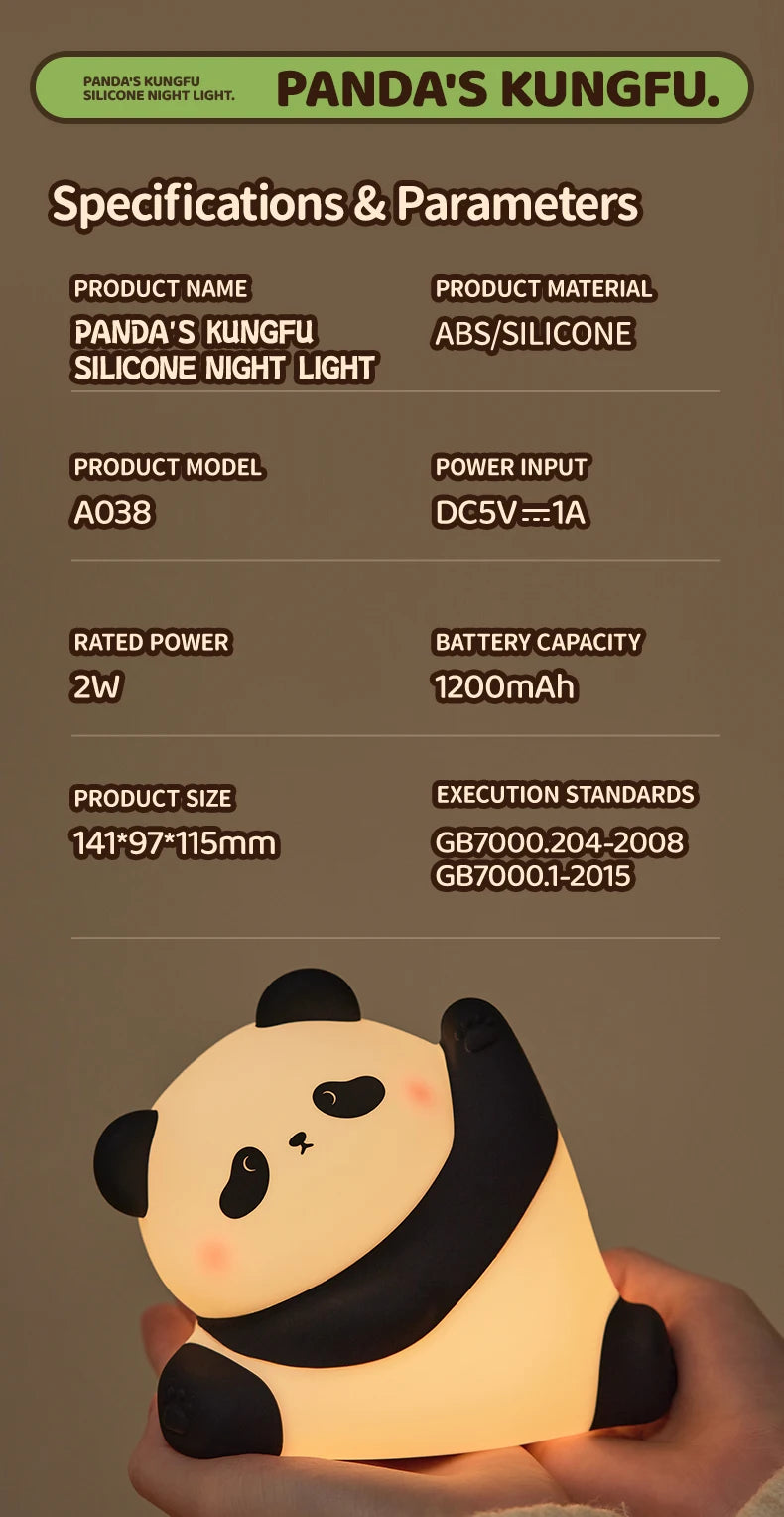 Panda LED Night Light
