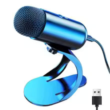 Premium Wired Condenser Gooseneck Desktop Microphone – USB Mic for Computer, Gaming & Conferences
