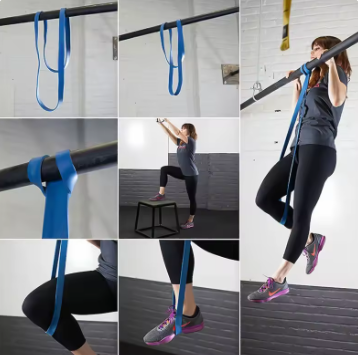 Sports Elastic Pull-Up Assist Band – Unisex, Resistance Band for Gym & Pilates
