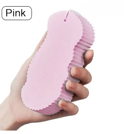 Kids 3D Magic Bath Sponge Gentle Exfoliation & Body Massage Brush