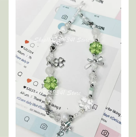 Limited edition Lucky Clover Perse Keychain