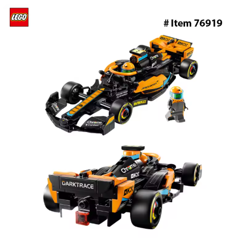 LEGO 76919 Speed Champions 2023 McLaren Formula 1 Race Car