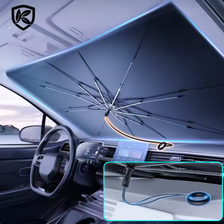 Folding Car Windshield Sunshade β For Summer Sun Protection