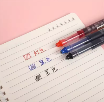 Premium Needle Tip Gel Pen Set β Straight Liquid Ink, Kawaii Stationery, School & Office, 10 Pieces