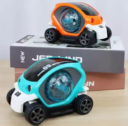 Toddler Electronic Crawling Car Baby Sensory Development Toy Birthday Gift