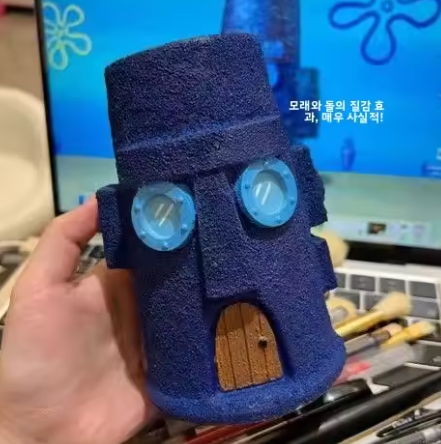 Cute octopus toothbrush holder, no-punch makeup brush and pen storage stand