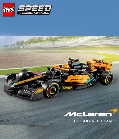 LEGO 76919 Speed Champions 2023 McLaren Formula 1 Race Car
