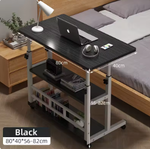 Mobile height-adjustable desk