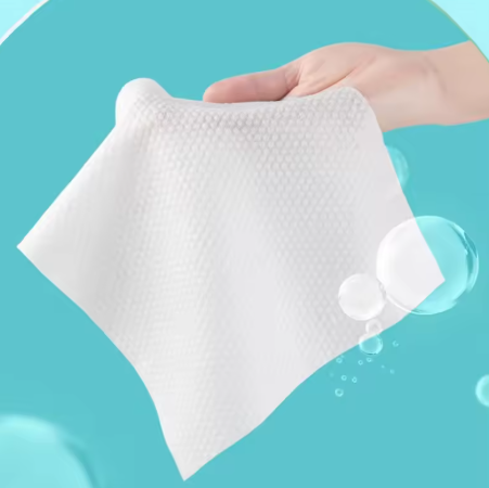100 Disposable Thick Cotton Face Towels - For Makeup Removal and Skin Care