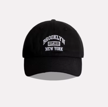 embroidered letters baseball cap