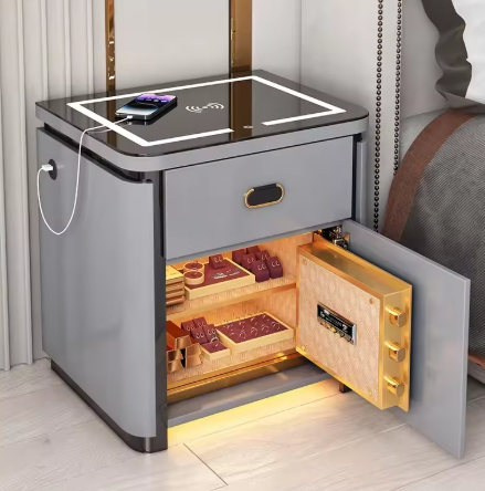 Nordic style bedside tables, luxurious drawer nightstands, and unique design furniture