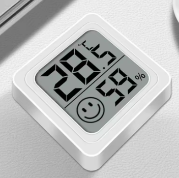 LCD Digital Thermo-Hygrometer – Indoor Electronic Sensor, Home Weather Meter