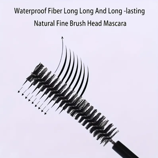 4D Waterproof Mascara – Long-Lasting, Smudge-Proof Eyelash Makeup