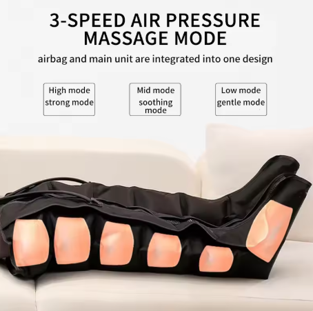 Jinkairui Electric Air Leg Massager, Kneading & Compression, Calf & Foot Remote Control