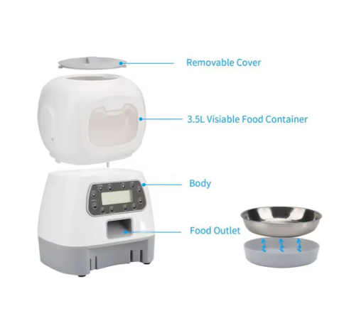 Smart Automatic Pet Feeder 3.5L
