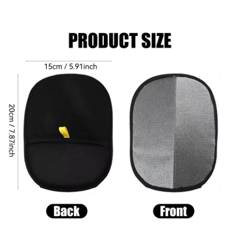 Reusable Pet Hair Removal Gloves - Double-Sided Brushing and Hair Removal Tool