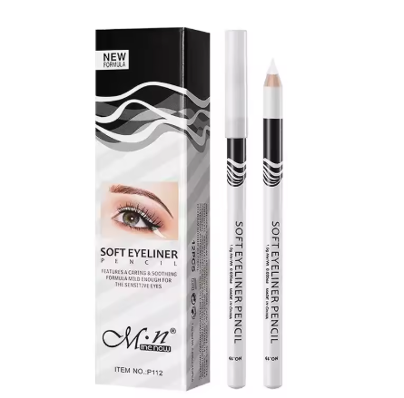 White Eyeliner Pencil β Soft, Long-Lasting, Waterproof Eye Makeup Tool