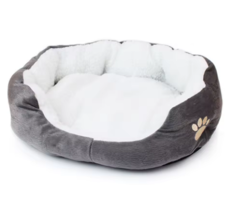 Cave bed for dogs and cats – thick PP cotton, sofa design, for small pets