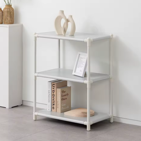 3-Tier Multipurpose Storage Shelf - Kitchen, Pantry, Microwave Display Rack