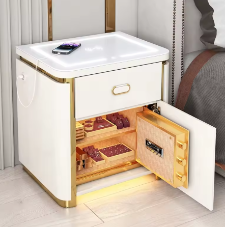 Nordic style bedside tables, luxurious drawer nightstands, and unique design furniture