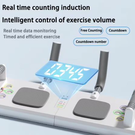 Push-up Stand 3-in-1, Chest and Abdominal Multifunctional Home Fitness Trainer