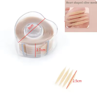 600PCS Double-Fold Eyelid Tape β Invisible Lace Eye Lift Stickers