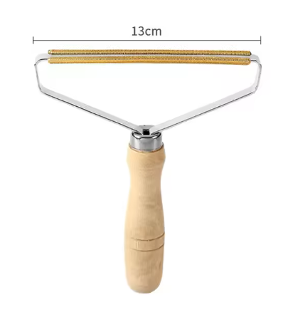 Portable lint remover brush, pet hair cleaning roller tool for clothes and sofas