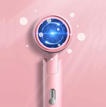 Portable Folding Hair Dryer with Carrying Bag