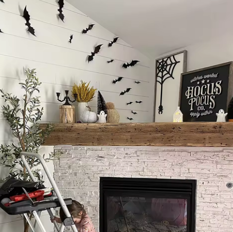 (🎃Season limited!) Halloween 3D Bat Wall Decoration Black PVC Sticker Interior Props