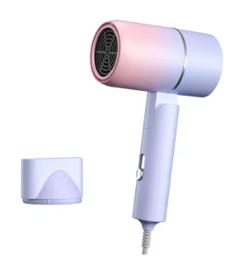 Portable Folding Hair Dryer with Carrying Bag