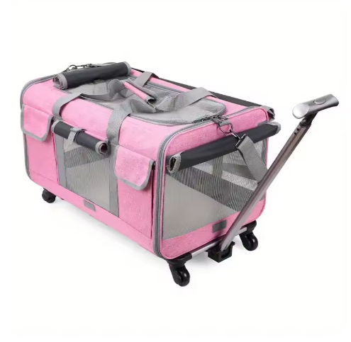 Extra-Large Portable Pet Trolley Case