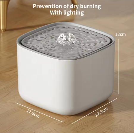3L Automatic Cat Water Fountain USB Quiet Filter Dispenser