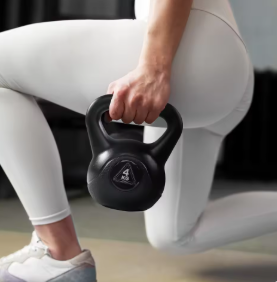 Black Kettlebell Hand Grip Handle Home Training Crossfit Dumbbell Weight Exercise