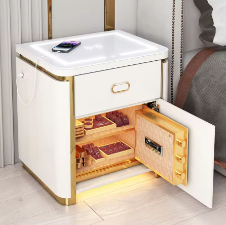 Nordic style bedside tables, luxurious drawer nightstands, and unique design furniture