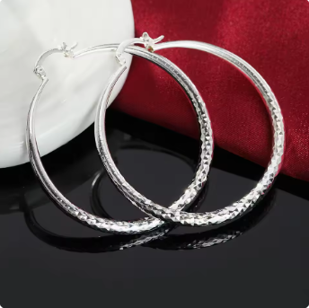 Premium silver earrings for women