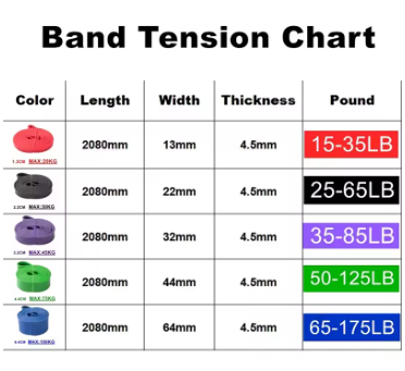 Sports Elastic Pull-Up Assist Band – Unisex, Resistance Band for Gym & Pilates